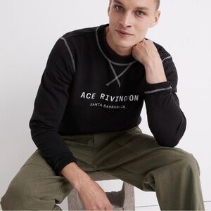 Madewell x Ace Rivington Crewneck Sweatshirt Size Small